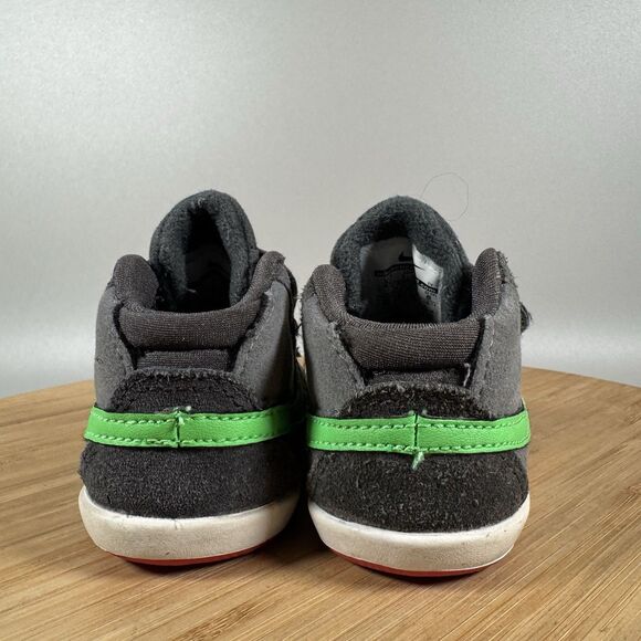 Nike SD Mavrk MID 3 TD Size 2 C 525126-030 Gray Green Shoes Sneakers - Picture 4 of 7